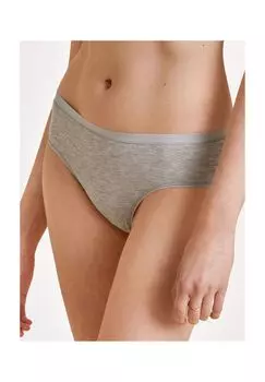 Трусы Natural Comfort, одинарный трикотаж, женские CALIDA, цвет Grey Melange