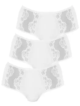 Трусы Nina von C. 3er Pack Taillen, белый