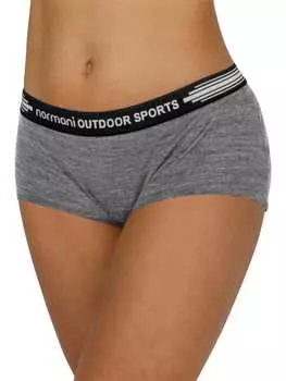 Трусы Normani Outdoor Sports 2er Pack Damen Merino Boxershorts „Morwell“, серый
