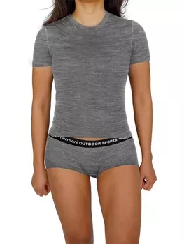 Трусы Normani Outdoor Sports Damen Merino Boxershorts „Morwell“, серый