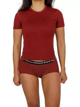 Трусы Normani Outdoor Sports Damen Merino Boxershorts „Morwell“, красный