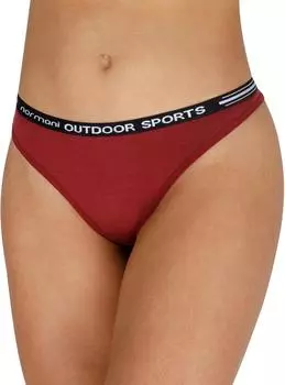 Трусы Normani Outdoor Sports Damen Merino Tanga Dubbo, красный