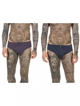 Трусы NORMANN, цвет ringel marine/wei