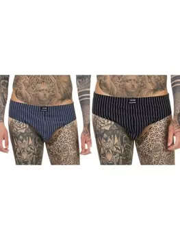 Трусы NORMANN, цвет ringel schwarz/wei