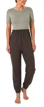 Трусы NORMANN Pflegeoverall Jogging Look Rckenreiverschlus kurzrmlig langem Be, серый