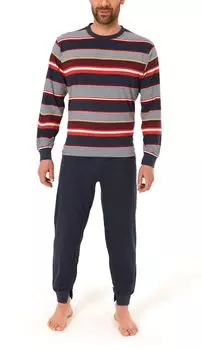 Трусы NORMANN Pflegeoverall langarm Reissverschluss, красный