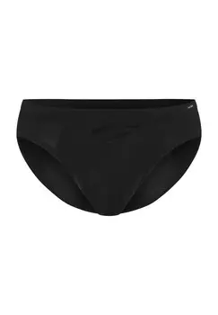 Трусы однотонные мужские HOM, цвет 0004 Black