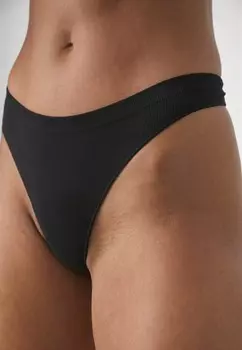 Трусы ONLVICKY SEAMLESS THONG 3 PACK ONLY, черный