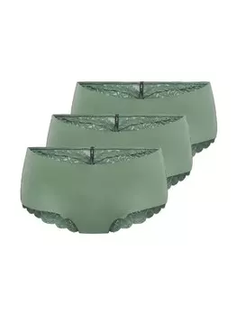 Трусы ONLY Slip Chloe, темно-зеленый