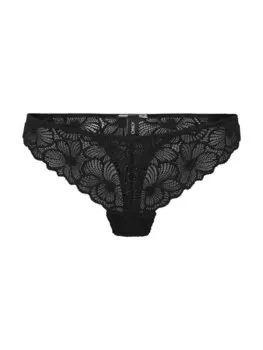Трусы ONLY Tanga 'Evie', черный
