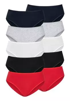 Трусы PETITE FLEUR Jazz Pants s, цвет rot, schwarz, wei, grau meliert, navy