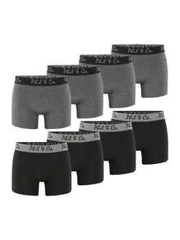 Трусы Phil & Co. Berlin Boxer shorts All Styles, цвет grey/black