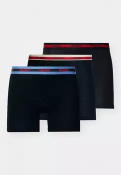 Трусы PLANET 3 PACK HUGO, черный