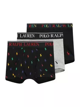 Трусы Polo Ralph Lauren, цвет Light grey/Black