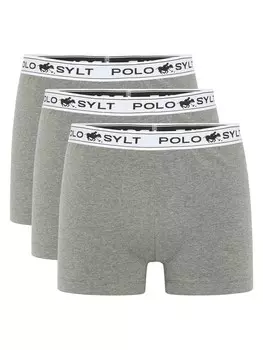 Трусы Polo Sylt Boxer shorts, пятнистый серый