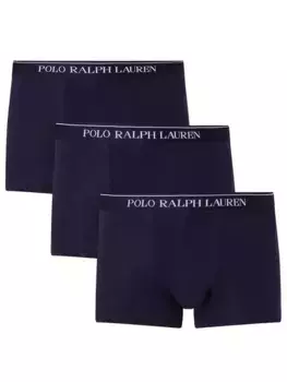 Трусы Ralph Lauren Polo Ralph Lauren Cotton 3 шт, темно-синий