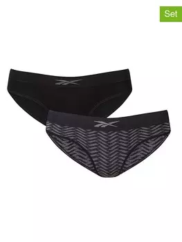 Трусы Reebok 2er Set Ash, цвет anthrazit/schwarz
