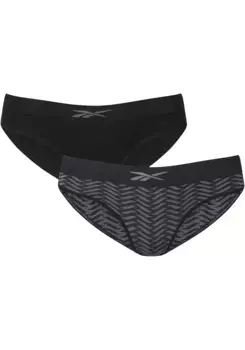 Трусы Reebok "Женские трусы RBK S/Less ASH" (2 шт. в упаковке), черный