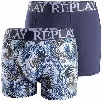 Трусы REPLAY Boxer shorts, темно-синий