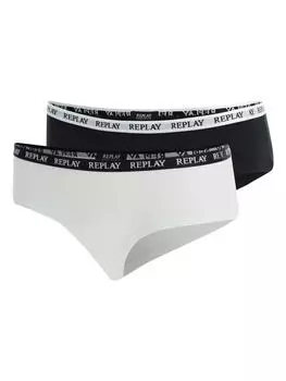 Трусы Replay, черный/белый