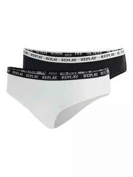 Трусы Replay, черный/белый