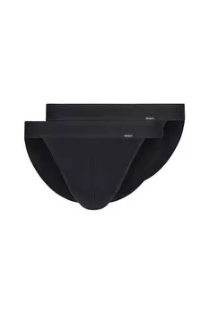 Трусы Ретро - 2 пары Skiny, черный