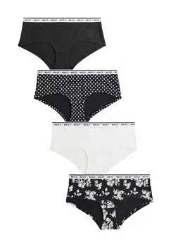 Трусы RICH LOGO KNICKERS FOUR PACK Next, черный