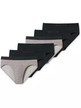 Трусы rio 95/5 из органического хлопка. Schiesser, мультиколор