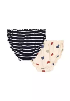 Трусы RUFFLED 2-PACK Petit Bateau, бежевый