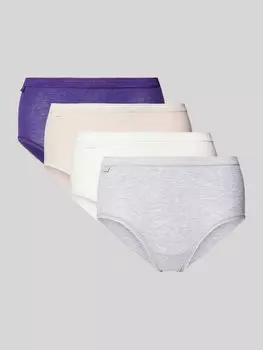 Трусы с эластичным поясом модель «BASIC» в упаковке 4 шт Sloggi, сиреневый