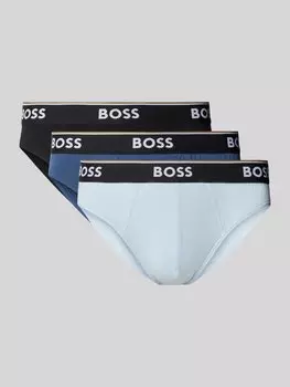 Трусы с этикеткой на поясе в упаковке 3 шт BOSS