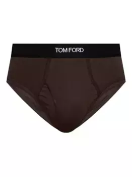 Трусы с фирменным поясом TOM FORD, коричневый