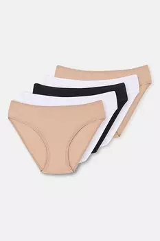 Трусы с хлопком - 5 пар Dagi, черный