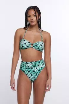 Трусы с кольцами River Island, зеленый