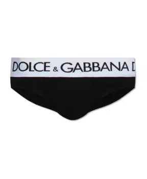 Трусы с логотипом Dolce & Gabbana, черный