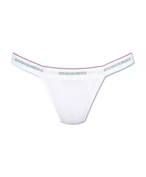 Трусы с логотипом Dsquared2, белый