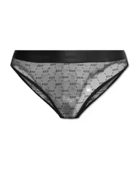 Трусы с логотипом Dsquared2, черный