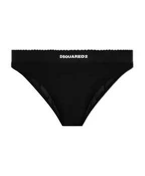 Трусы с логотипом Dsquared2, черный