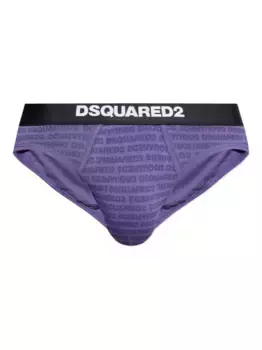 Трусы с логотипом DSQUARED2, фиолетовый