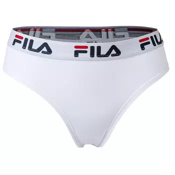 Трусы с логотипом на эластичном поясе Fila, белый