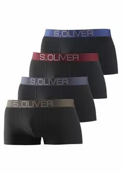 Трусы s.Oliver Boxer shorts, черный