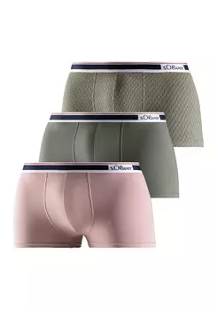 Трусы s.Oliver Boxer shorts, оливковый