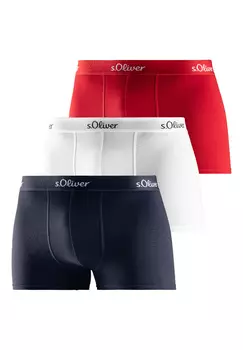 Трусы s.Oliver Retro Short/Pant Basic, красный