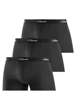 Трусы s.Oliver Retro Short/Pant Basic, черный