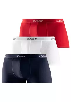 Трусы s.Oliver Retro Short/Pant Basic, красный