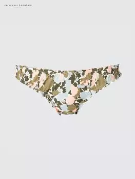 Трусы с рюшами Uniqlo, хаки