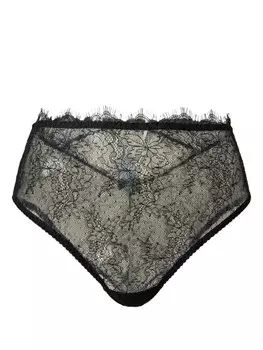 Трусы с вырезами и деталями TWINSET, черный