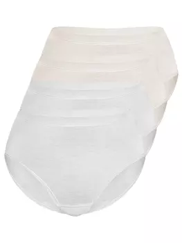 Трусы Sassa 4er Sparpack Midi, цвет ivory white