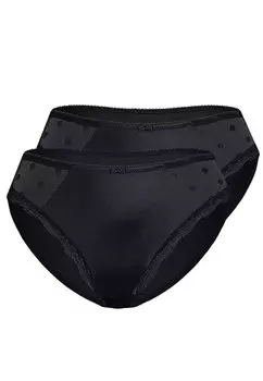 Трусы Sassa DOTTED MESH, черный