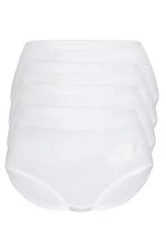 Трусы Sassa FINE RIB, белый